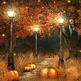 Lavany Halloween 5D Diamond Painting,Full Drill Embroidery Clearance Cross Stitch Patterns DIY 5D Paintings Crystal Rhinestone Arts Craft for Wall Decor