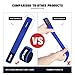 Goture Fishing Rod Belts Cable Tie Strap Stretchy Finishing Rod Holders Accessories