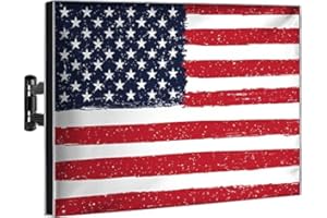 RUSHMORE ROSE USA Outdoor TV Cover 75 Inch Weatherproof and Waterproof TV Covers | Outdoor TV Enclosure | Smart Shield TV Screen Protector for Outside TV | Cover for Moving | TV Display Protectors