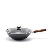 ZWILLING Dragon 12-inch Carbon Steel Wok with Lid