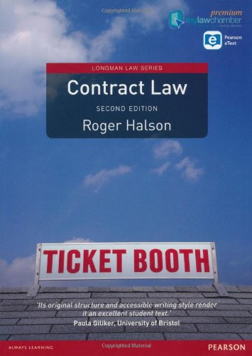 Contract Law: Uk Edition (Longman Law Series)