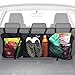 KangoKids Trunk Organizer for Car and SUV - Keep Your Trunk Tidy and Organized with Ease - Space Saving Trunk Cargo Organizer with 3 Large Mesh Pockets - Lightweight, Easy to Install Organizers.