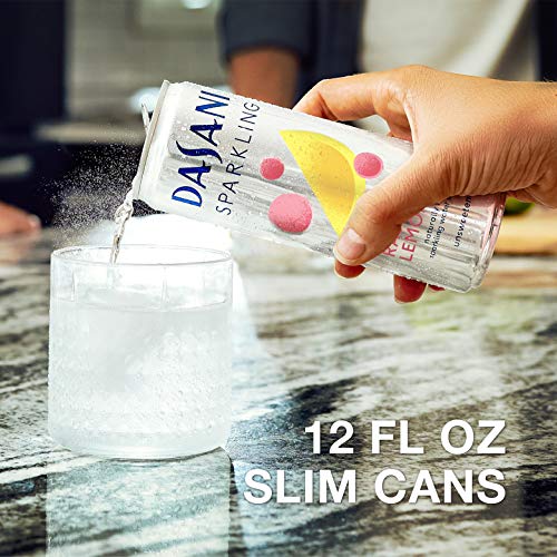 DASANI Sparkling Water Raspberry Lemonade Zero Calories, 12 fl oz, 8 Pack