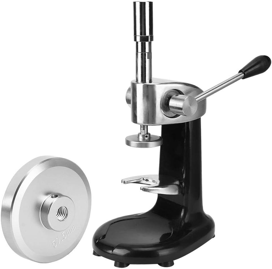 Fdit Edelstahl Manuelle Coffee Tamper Dynamometrische Tamper Black