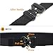 Valpeak Mens Tactical Belt Military Nylon Gun Belts Concealed Carry Heavy Duty Quick Release Buckle Riggers 1.5 inch (Black, M)