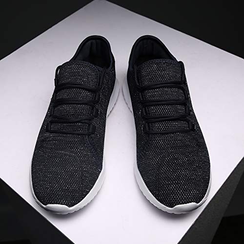Srenket Mens Casual Athletic Sneakers Mesh Running Shoes Lightweight Tennis Footwear for Men Walking Trail Workout Blue42 - Thumbnail 6