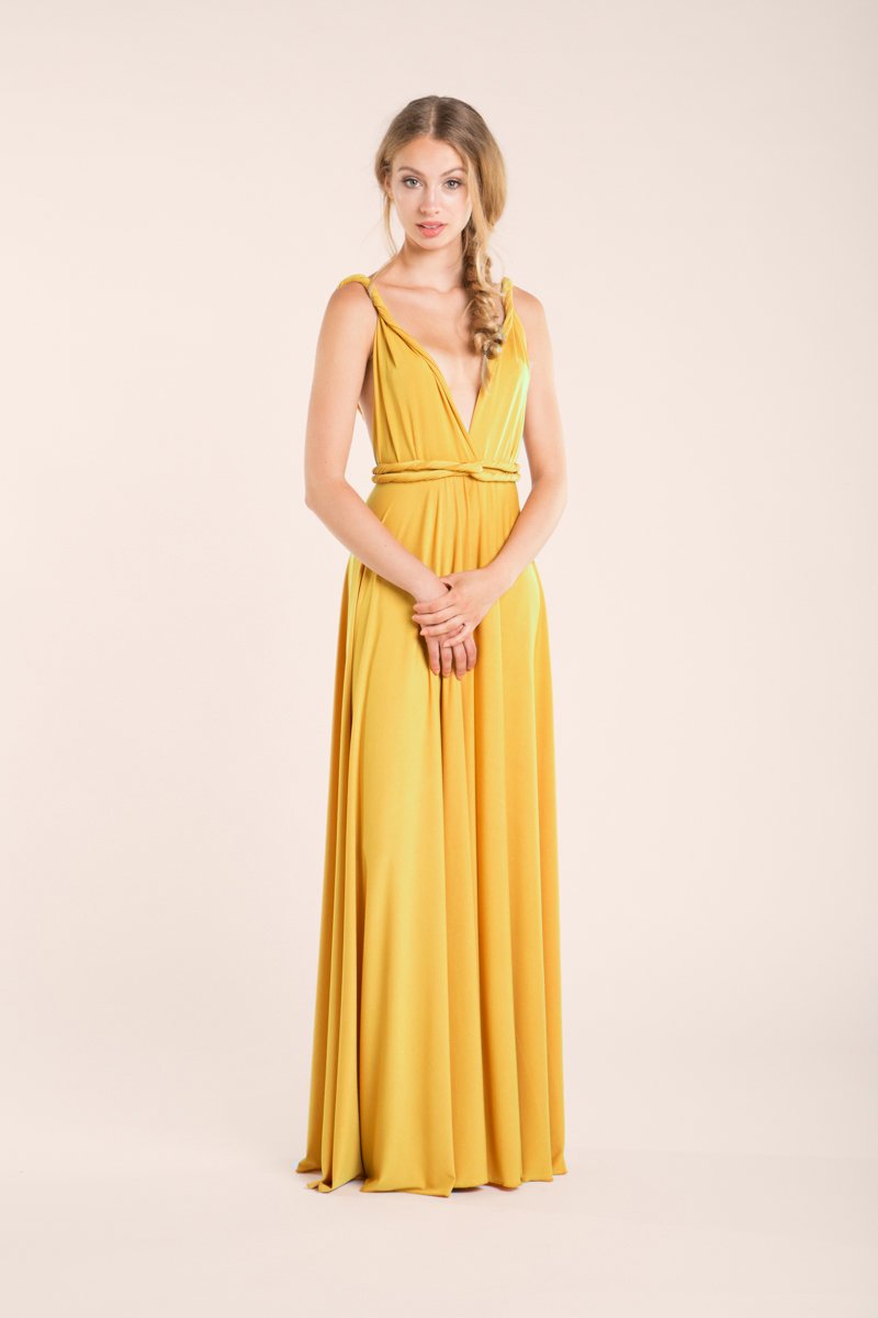 mustard bridesmaid dresses uk