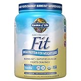  Garden of Life Organic Meal Replacement - Raw Organic Fit Vegan Nutritional Shake for Weight Loss, Vanilla, 16.1oz (457g) Powder (Packaging May Vary)
