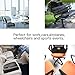 Seat Cushion,Cool-Shop Chair Seat Cushion Orthopedic Coccyx Cushion Seat Pillow for Back Pain Relief and Sciatica And Tailbone Pain-Ideal for Office Chair（Black）