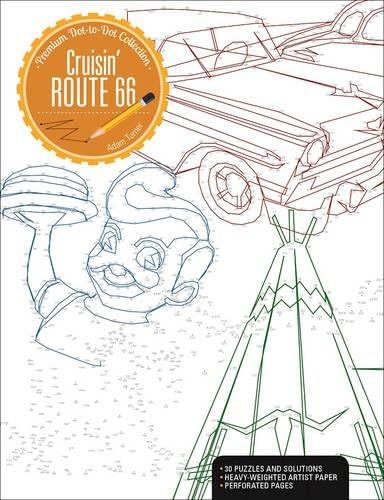 Cruisin' Route 66: A Premium Dot-to-Dot Collection
