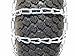 The ROP Shop New Pair of 20x8x8 20x8-8 20x8x10 Snow Mud Traction TIRE Chains, 2-Link Spacing