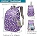 BLUEFAIRY Kids Backpacks for Girls Elementary Primary Middle School Bookbag 17 Inch for Girls Backpacks Ages 6-8 School Bag Mochilas Escolares Para Niñas Heart Print Purple