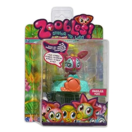 Spin Master 13226 Zoobles Spring to Life - Chatteroos Sortiment - Varianten: Jubilee 311