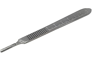 KaamKaaj Tools Scalpel Gratuated Handle No. 3 Stainless Steel Instrument (Pack of 1)