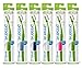 Preserve Eco Friendly Adult Toothbrushes, BPA Free, Made in The USA from Recycled Plastic, Lightweight Toothbrush in Travel Pouch, Medium Bristles Tooth Brush, Colors Vary, 6 Pack