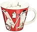 Yamaka Shoten Moomin MM630-11M Initial Mug, M, Capacity: Approx. 11.8 fl oz (340 ml), Microwave Safe, Moomin Goods, Scandinavian, Mother's Day, Gift, Tableware, Gift, Wedding Gift, Made in Japan