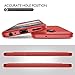 Huawei mate 10 lite/Huawei Nova 2i case, KuGi [Shock/Scratch Absorption Protection] SS Durable Anti-Slip Flexible Rubber Soft TPU Bumper Case for Huawei mate 10 lite smartphone (Red)