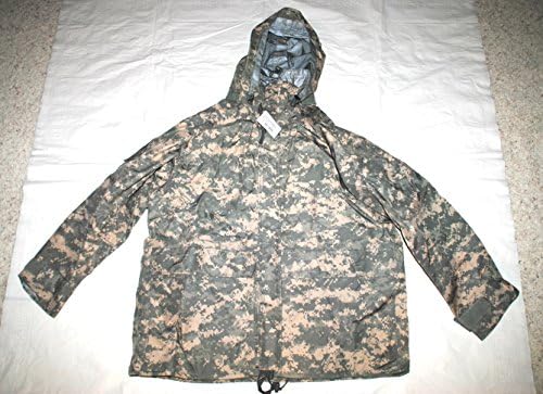 Us Army Issue Ecwcs Gore Tex Acu Digital Camouflage Cold Weather Parka - X-Large Regular