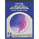 Reeves 8490530 9-Inch by 12-Inch Water Color Paper Pad, 35-Sheet