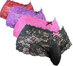 aishani Men's lace Underwear Bikini Briefs Panties