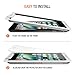 iPhone 8 7 6s 6 Screen Protector Glass, Trianium iPhone 8, 7 Tempered Glass Screen (2-Pack) for Apple iPhone 7, iPhone 6s, iPhone 6 2016 2015 2017 (Case Compatible) - [Clear / White Alignment Frame]