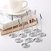 FENICAL 10pcs Place Card Holder Memo Holder Clip Photo Holder Table Number Holder