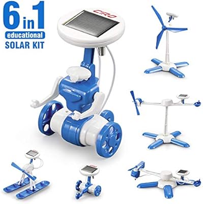 solar robot kit 6 in 1