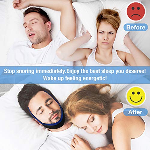 image for Anti Snoring Chin Strap, Snoring Stopper Solution, Anti Snoring Device