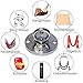 Loading Capacity: 2204 lbs SUS304 Stainless Steel Suspension Hook Wall /Ceiling Mount Bracket for Gym Suspension Training Straps Yoga Swing,Trapeze,Chair,Boxing Bag Equipment