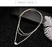 Edary Layered Necklace Crystal Evil Eye Pendant Necklaces Gold Jewelry Accessories for Women and Girls.