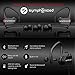 Symphonized Neckband Bluetooth Headphones - Wireless Sport Earbuds, Bluetooth Wireless Earbuds with Earhooks, Bluetooth Earbuds with Ear Hook, Running Earbuds, Neck Bluetooth Headphones Microphone