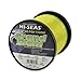Hi-Seas Grand Slam Monofilament, 20 Pound Test, Fluorescent Yellow, 1-Pound Spool