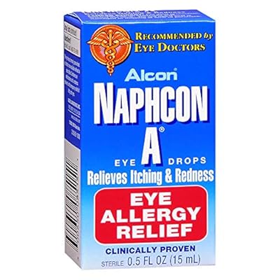 Naphcon A Eye Drops 15 mL (Pack of 3)