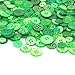 Swpeet 650 Pieces Assorted Sizes Resin Buttons 2 and 4 Holes Round Craft Buttons for Sewing DIY Crafts Children's Manual Button Painting (Green)