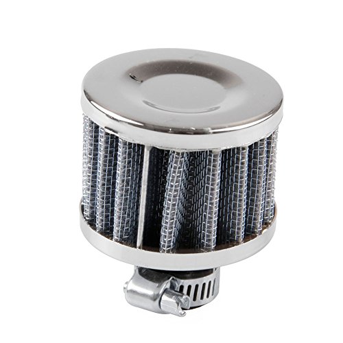 Oda 12mm Car Mini Carbon Fiber Cone Cold Air Intake Filter Universal Car Motor Cone Cold Clean Air Intake Filter Turbo Vent Blue - Thumbnail 7