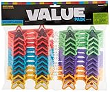 2 Set of 22 Amscan Star Plastic Sunglasses bundled by Maven Gifts, Assorted Colors