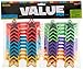 2 Set of 22 Amscan Star Plastic Sunglasses bundled by Maven Gifts, Assorted Colors