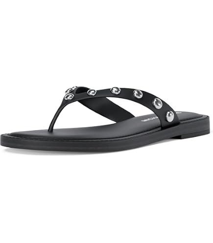 Amazon.com | Michael Kors Women's Koko Slippers, black, 9.5 | Flip