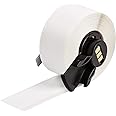 Brady Multi-Purpose Vinyl Label Tape for M610, M611, M710, BMP61, and BMP71 Printers - 0.5" x 50', White. M6C-500-439