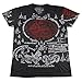 WORK muay thai tattoo sak yant mma T-Shirt Black / WK12.2 size XL
