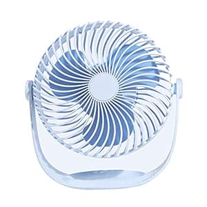CAOQAO - Mini Ventilador USB de 2000 mAh con Ventilador, Ajustable ...
