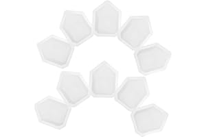 Anneome 20pcs Weighing Pan Weighing Dish Plastic for Laboratory Powder Measurement