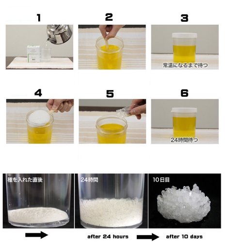 Magic Crystal Growing Kit (Orange)