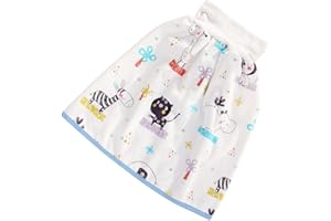 SUPVOX Waterproof Pure Cotton Diaper Skirt for 3-8 Years, Washable High-Waist Nappy Pants for Pee Training