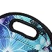 icolor Flower&Unicorn Insulated Neoprene Lunch Bag Tote Handbag lunchbox Tote Cooler warm Pouch