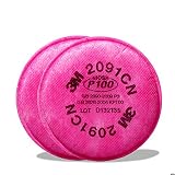 2091 P100 Particulate Filter (2 Pairs)