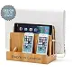 Great Useful Stuff G.U.S. Multi-Device Charging Station Dock & Organizer - Multiple Finishes Available. for Laptops, Tablets, and Phones - Strong Build, Eco-Friendly Bamboo