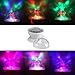 Color Changing Led Night Light Lamp Aurora Projection Nightlight with Speaker, Decorative Mood Light for Baby Kids and Adults in Nursery Bedroom and Living Room