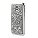 Galaxy S5 Case, ikasus Shiny Sparkle Bling Glitter Handcraft Crystal [Rhinestone Diamond] Hard Plastic Plated Slim Case Cover Full Cover Protective Case for Samsung Galaxy S5 / Galaxy SV i9600 (Sliver)