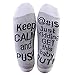 Non-Skid Push Socks,Labor Delivery Hospital Maternity Inspirational Pregnant Push Socks Baby Shower Gift for the Mom to Be (Grey)